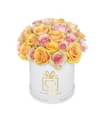 Mixed Roses in Large Box
