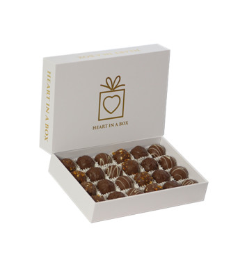 Mixed Chocolates in Large White Box